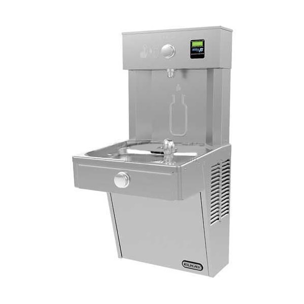Elkay EZH20 Vandal Resistant Water Bottle Filling Station, Stainless Steel VRC8WSK - main